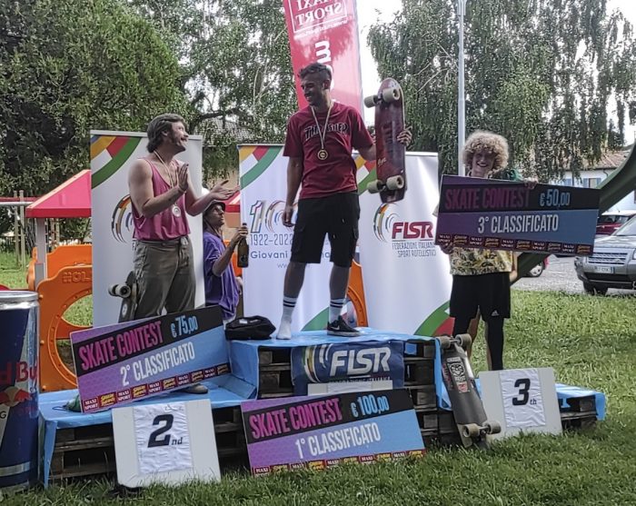 Mens Sana, Downhill: Stefano Barbizzi sale sul tetto d’Italia nella categoria longboard