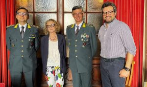 Gdf Siena, in Comune il saluto al comandante Marra e il benvenuto al successore Sorbello