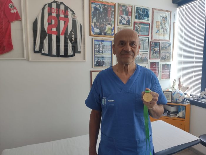 Gepponi fisioterapista campione d'Europa: "L'abbraccio di Kayode l'emozione più bella"