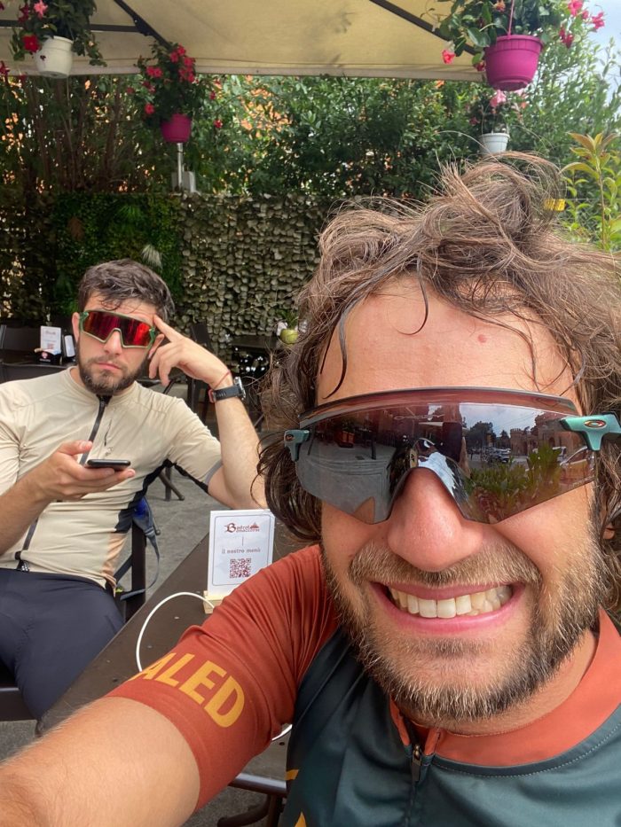 Palio: due amici di Trento in bicicletta fino a Siena per assistere alla Carriera del 2 luglio