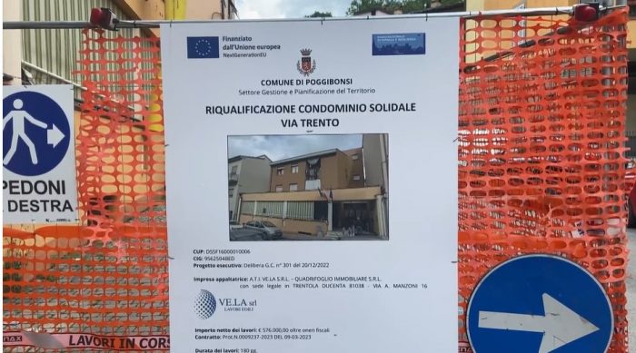 Viaggio nei cantieri di Poggibonsi: sopralluoghi al condominio solidale e al Politeama