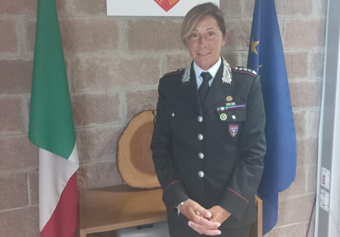 Il Colonnello Alessandra Baldassari nuovo comandante dei Carabinieri Forestali
