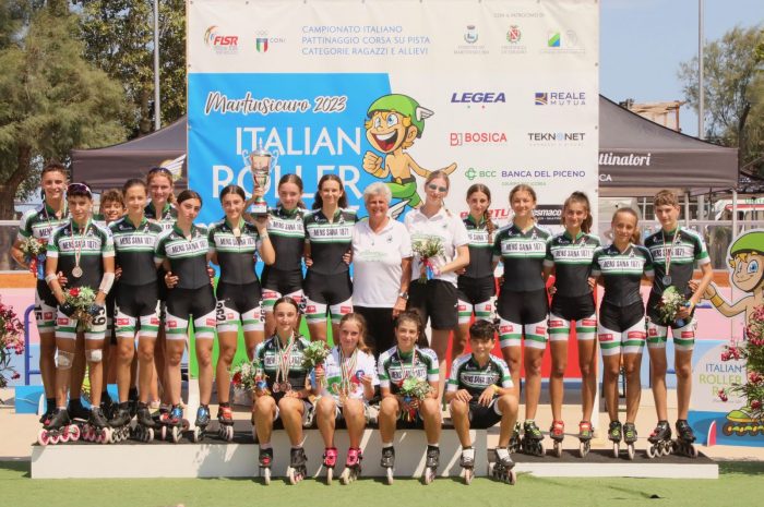 Mens Sana, Pattinaggio Corsa: i Campionati Italiani Pista sono biancoverdi
