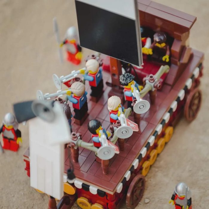 Palio: ecco il Carroccio realizzato con i Lego