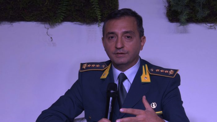 Guardia di Finanza, il comandante Sorbello a Siena Tv: "Stupito dalla bellezza della città. Pnrr e lotta all'evasione le missioni"