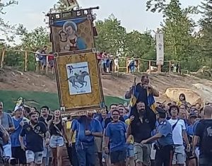 Palio di Piancastagnaio 2023: vince Borgo con Pusceddu su Ultimo Baio