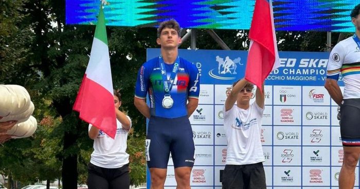 Mens Sana Pattinaggio Corsa, Duccio Marsili l'atleta più medagliato di tutto il Mondiale