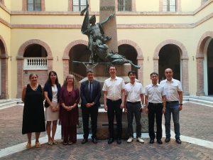 Delegazione dell&rsquo;Universit&agrave; cinese di Wenzhou in visita all&rsquo;Universit&agrave; di Siena