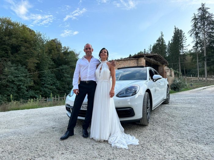 Fiori d'arancio per Valter Pusceddu, si &egrave; sposato con la sua Samantha