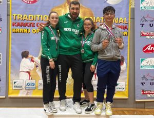 Mens Sana, Karate: tris di medaglie al Kranj Open 2023 in Slovenia