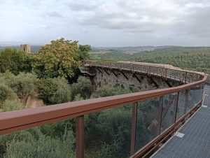 Riaperto il camminamento sulle mura di Monteriggioni
