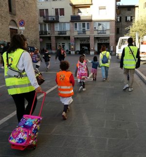 Poggibonsi: 2 nuove linee per il Pedibus, lavori in corso per la riattivazione del servizio