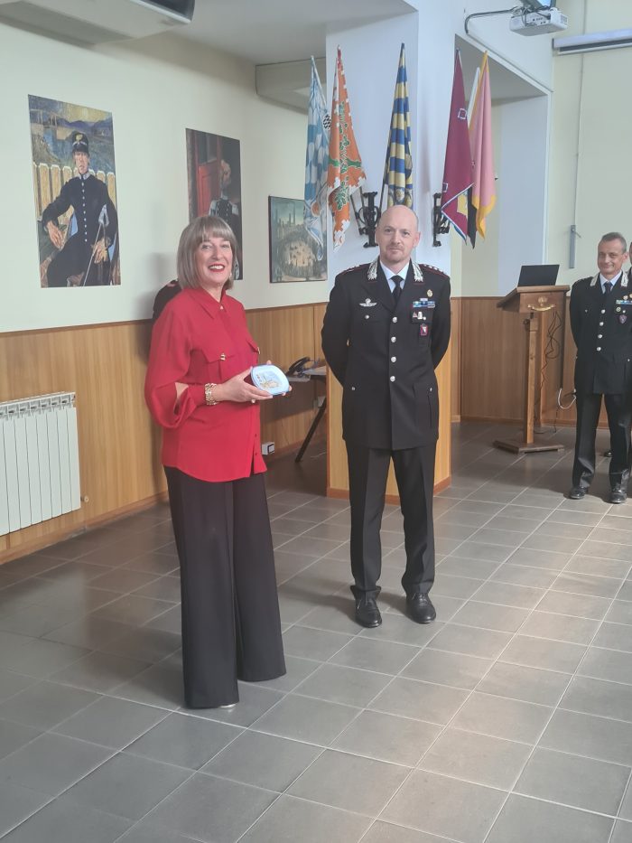 Siena, il Prefetto Matilde Pirrera in visita al comando provinciale dei Carabinieri di Siena