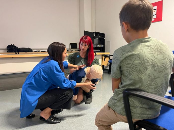 All'ospedale di Nottola si imparano le mosse per salvare i bambini