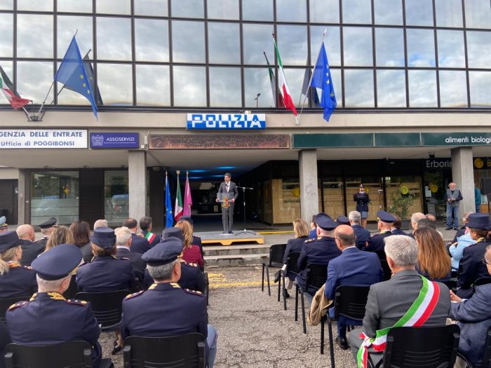 Poggibonsi, inaugurata la nuova sede del commissariato di Polizia