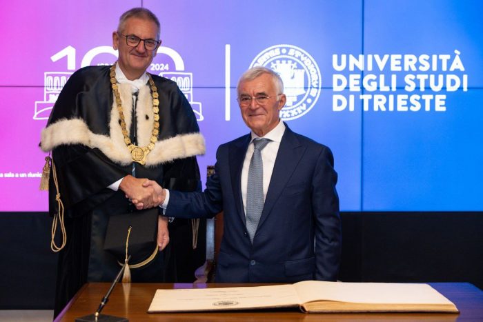 Laurea honoris causa dell’Università di Trieste allo scienziato senese Rino Rappuoli