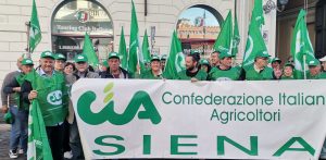 Cia: in 50 da Siena in piazza a Roma al grido “Prezzi alle stelle, agricoltori più poveri. Non toglieteci il futuro"