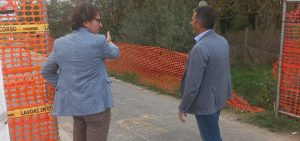 Buonconvento, sopralluogo di sindaco e Provincia al Ponte della Casanova. Si punta ad accelerare sui lavori