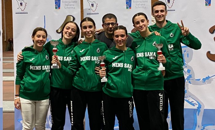 Mens Sana, Scherma: biancoverdi all'assalto delle qualifiche regionali Cadetti, conquistati tre podi