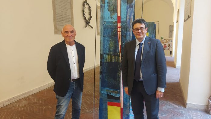 Università di Siena, inaugurata la mostra dedicata a Italo Calvino
