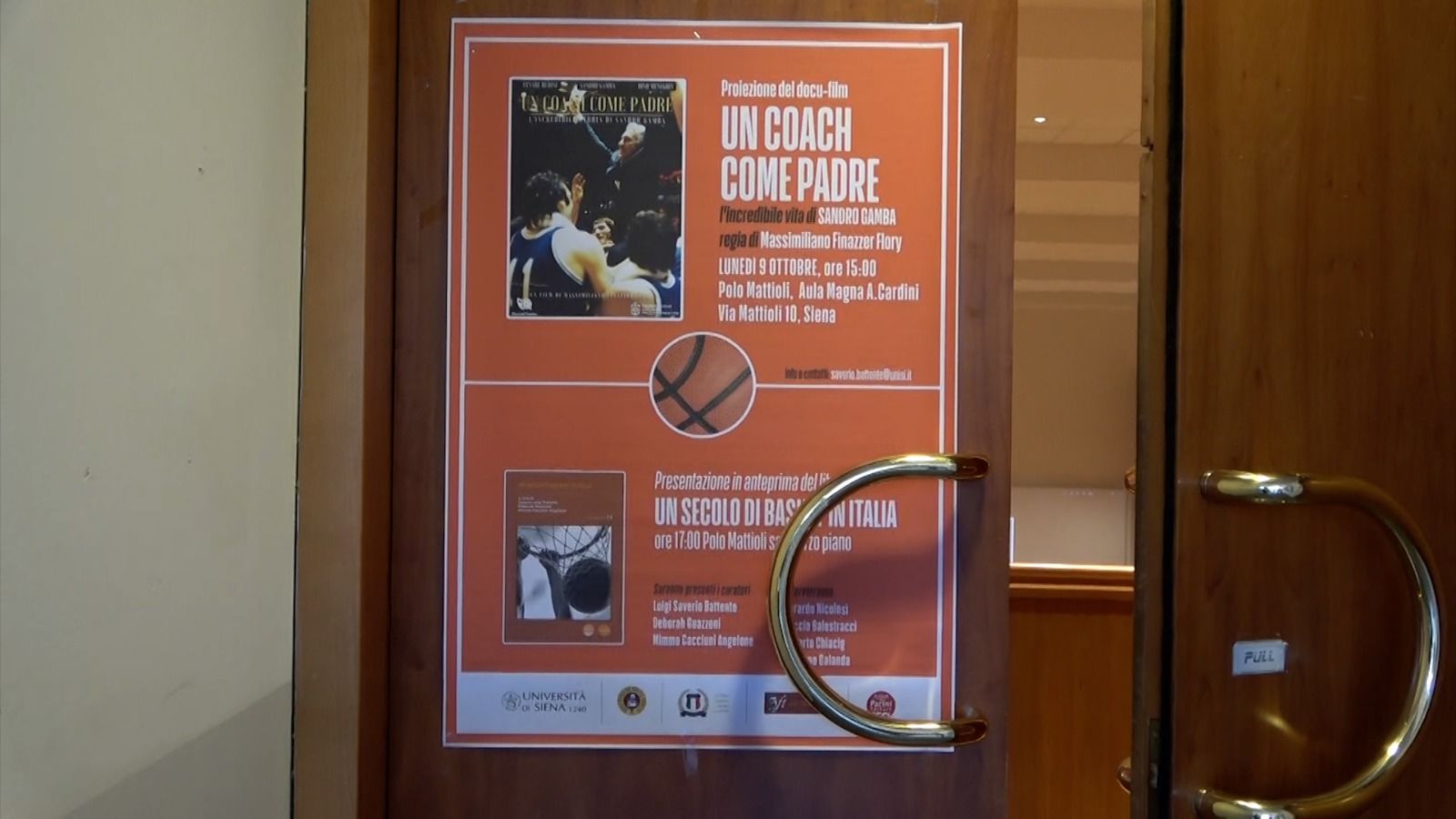 Siena rende omaggio a Sandro Gamba RadioSienaTv