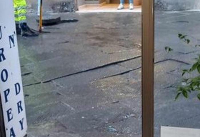 Siena: avvallamento sospetto in Via delle Terme, accertamenti in corso