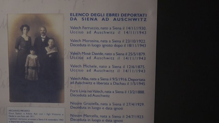 Ottanta anni fa la deportazione degli ebrei senesi ad Auschwitz