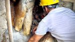 Ancora sorprese straordinarie a San Casciano: dal Bagno Grande emerge un Apollo in marmo