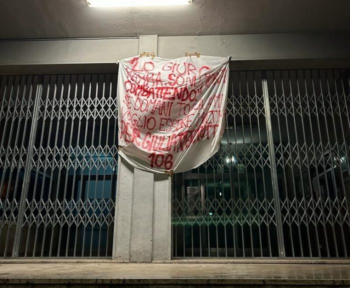 Morte di Giulia, al Liceo Scientifico di Siena compare uno striscione