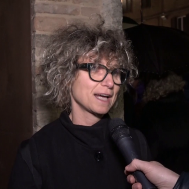 sit in violenza donne Piazza Tolomei Natascia