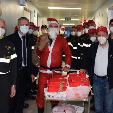 Babbo Natale VVF Chirurgia pediatrica