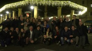 Casa RadiosienaTv, tutti insieme per la cena degli auguri natalizi - Le Foto