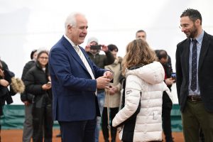 Regione e Sport, Giani a Monteroni d'Arbia per la nuova struttura del Matchball