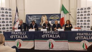 Siena, assessori e consiglieri di Fdi incontrano i cittadini: il bilancio dei primi sei mesi e la rotta del 2024