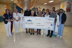 Scotte, Natale di generosit&agrave;: donazione del Gruppo Maori per l&rsquo;Associazione Insieme per i bambini