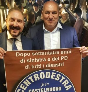 Amministrative Castelnuovo, il centrodestra ufficializza la candidatura di Lorenzo Rosso