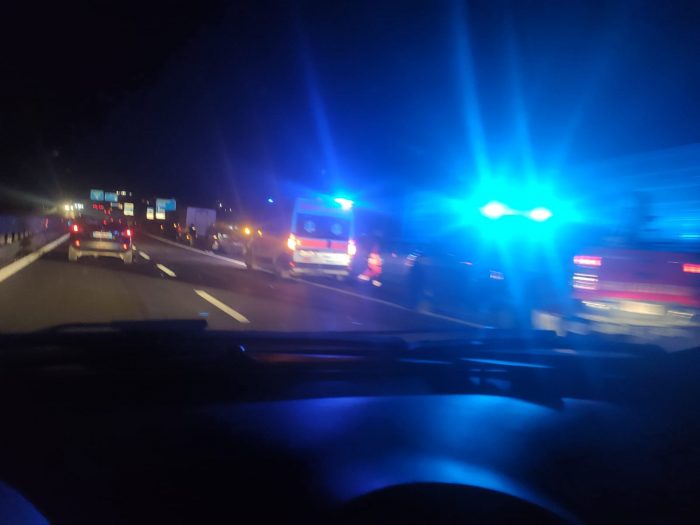 Incidente sulla Siena-Bettolle all'altezza dell'uscita di Taverne d'Arbia