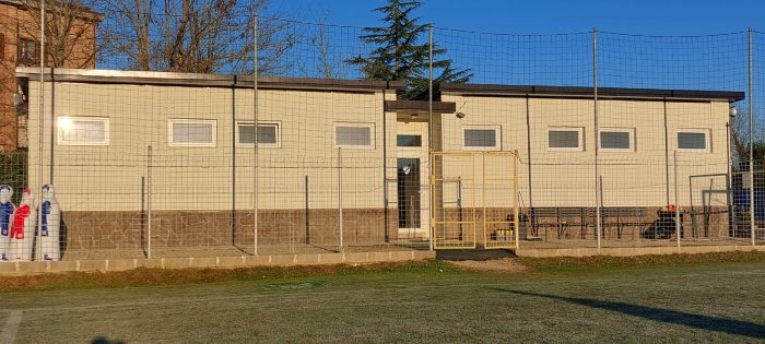 Castelnuovo: venerdì taglio del nastro per i nuovi spogliatoi a Pianella