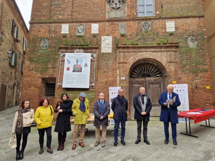 Sinalunga, partiti i lavori di ristrutturazione del Palazzo Pretorio