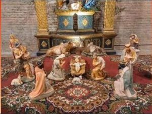 Siena, a San Domenico 8 presepi d'artista. C'&egrave; anche una statua di Ges&ugrave; che arriva da Betlemme