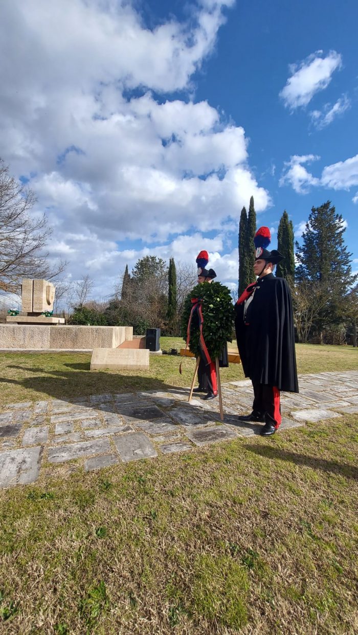 Monteroni d'Arbia ricorda il sacrificio dei carabinieri Euro Tarsilli e Giuseppe Savastano