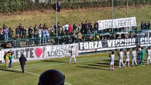 Robur, il saluto dei tifosi a Laerte Mulinacci