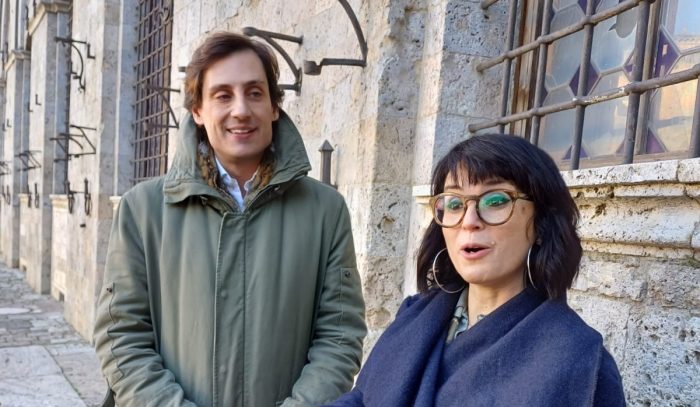 Santa Maria della Scala, Cristiano Leone in Comune per la firma del contratto