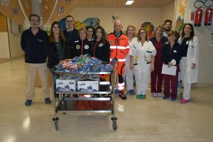 &Egrave; arrivata la Befana della Pubblica Assistenza di Castelnuovo Berardenga per i piccoli pazienti delle Scotte