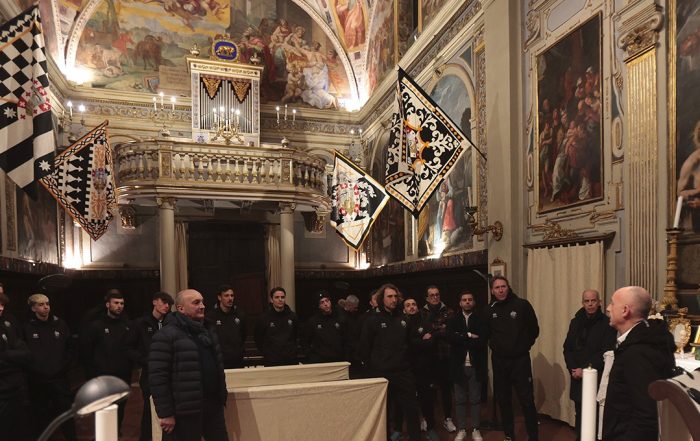 Sport e contrade, il Siena calcio ospite nella Lupa