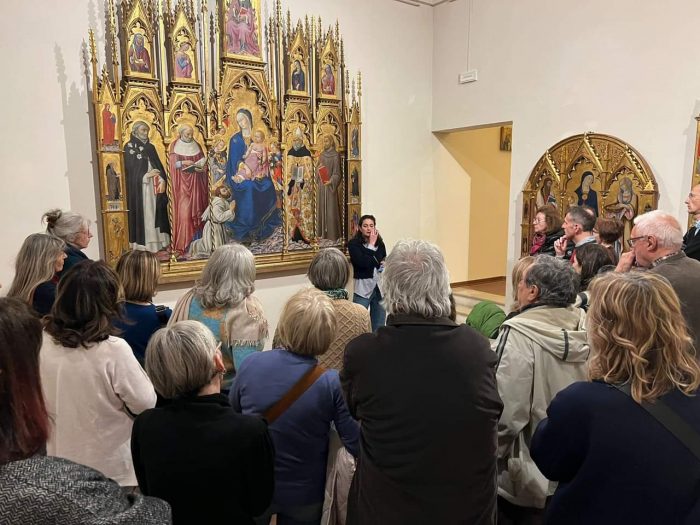 Amici della Pinacoteca Nazionale di Siena alla scoperta di Sano di Pietro: si chiude con successo il ciclo di visite