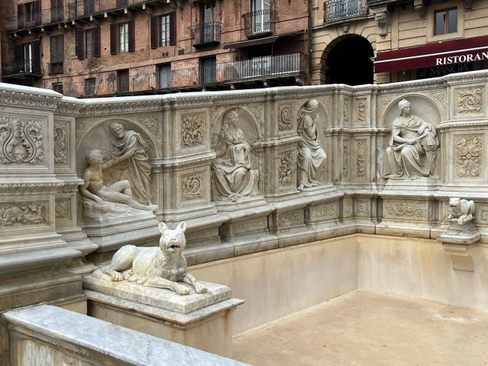 Incursione animalisti a Fonte Gaia, Scuole Edile Siena disponibile per gli interventi di recupero