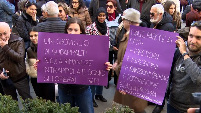 Crollo cantiere Esselunga, è il giorno del lutto