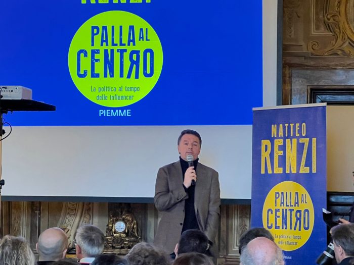 Renzi a Siena attacca Tomaso Montanari: "E' un influencer di sinistra, come la Meloni lo &egrave; di destra"