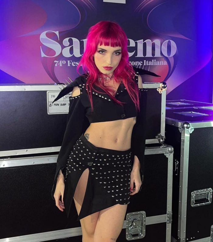 Siena canta e suona al Festival di Sanremo